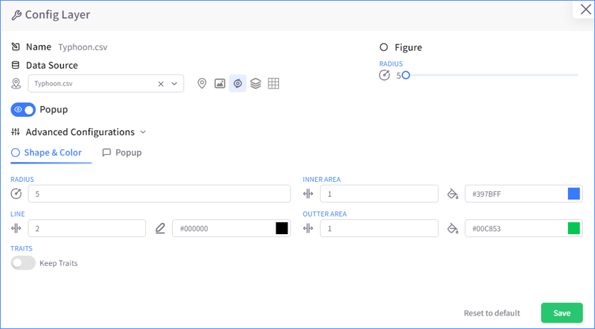 Config Layer menu