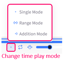 Time play mode selection menu